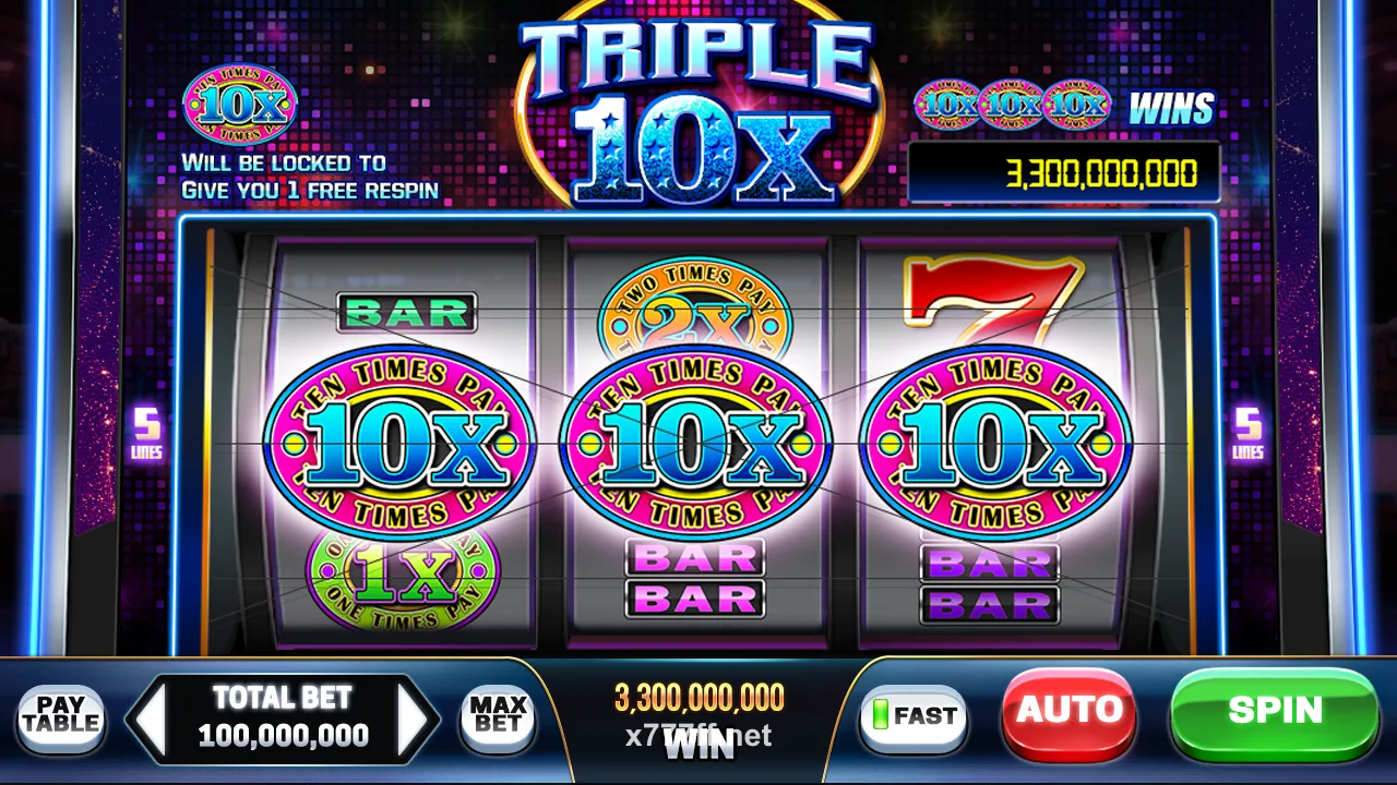 x777 Slots Game Preview